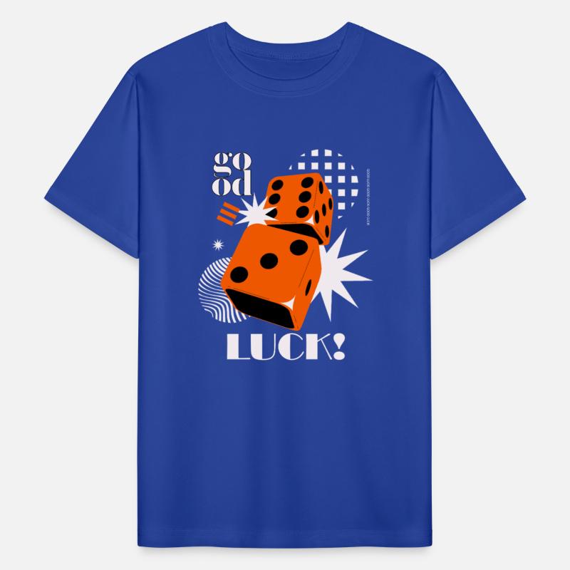 "Good Luck Dice – Retro Bold Graphic Design"