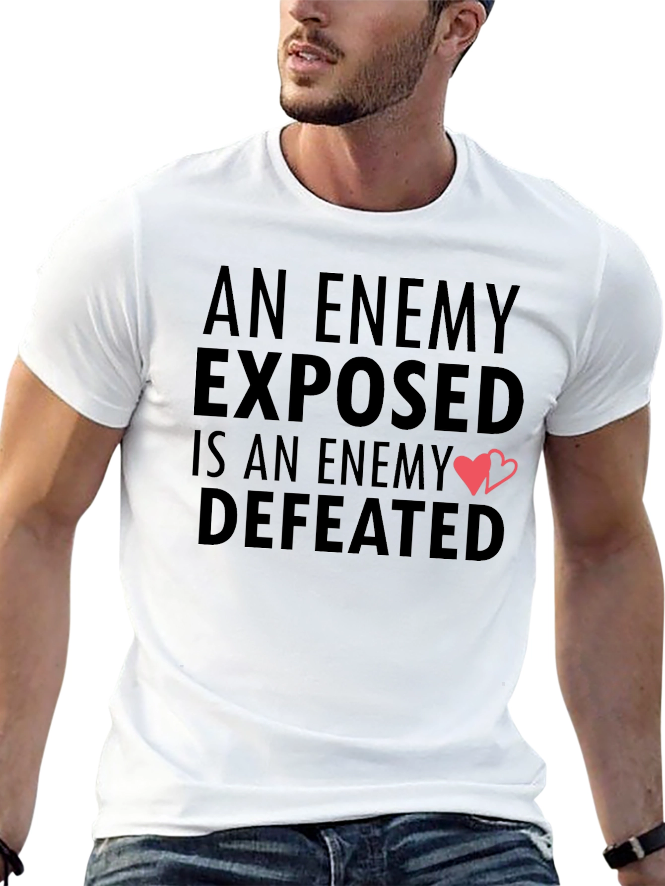 Enemy Defeated Graphic T-Shirt