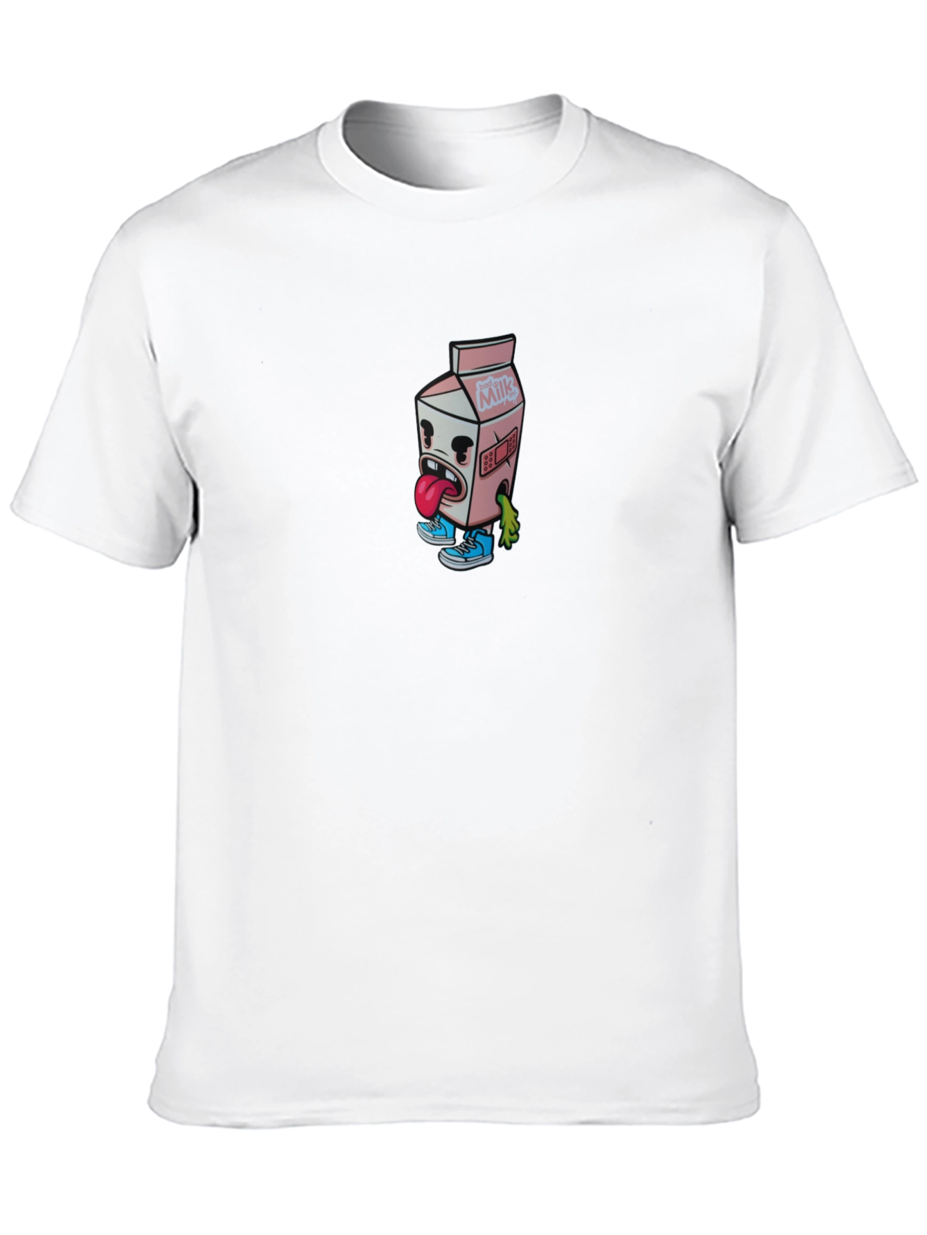 Milk Carton Character Graphic Tee