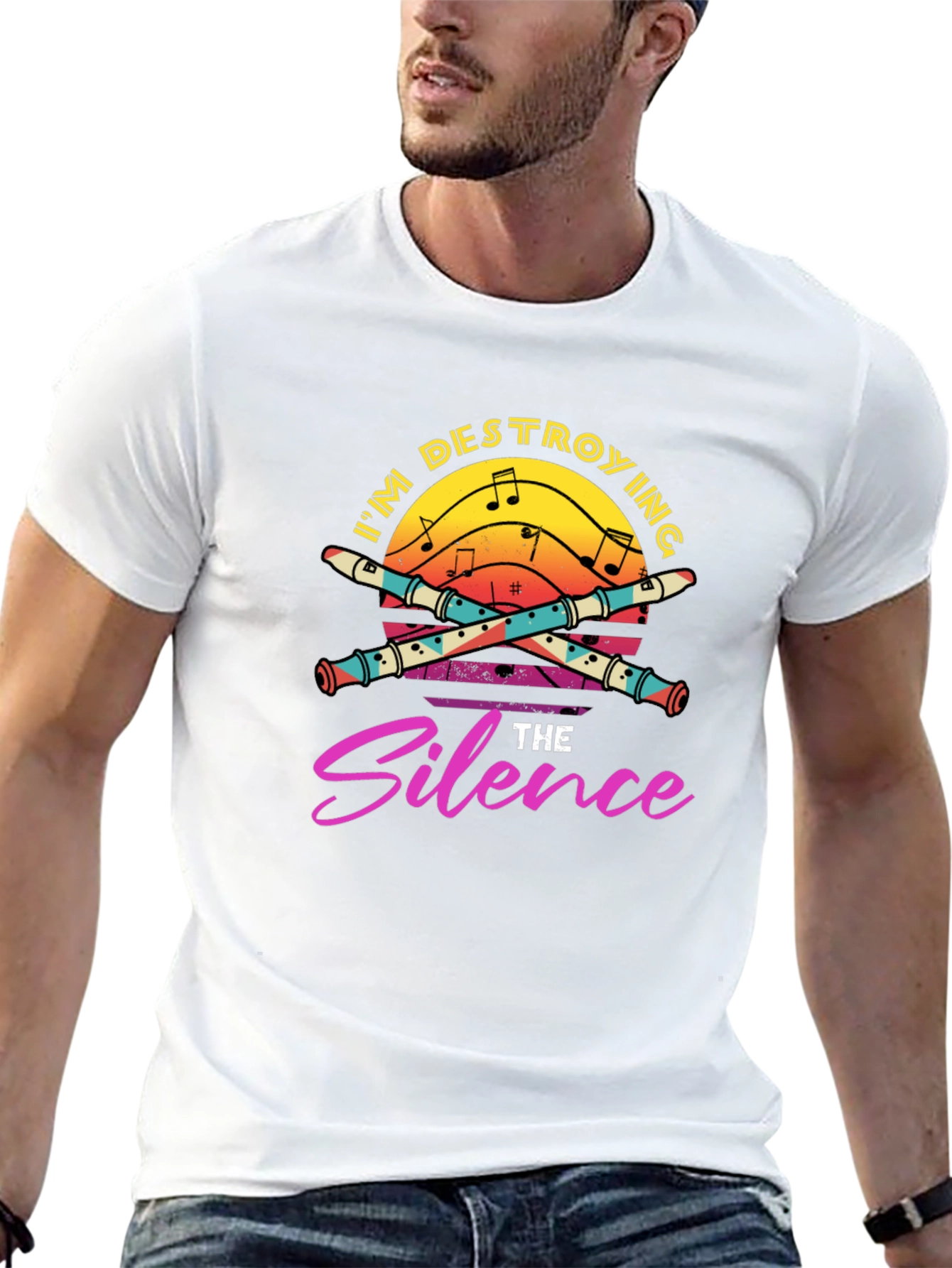 Destroying the Silence Music T-Shirt