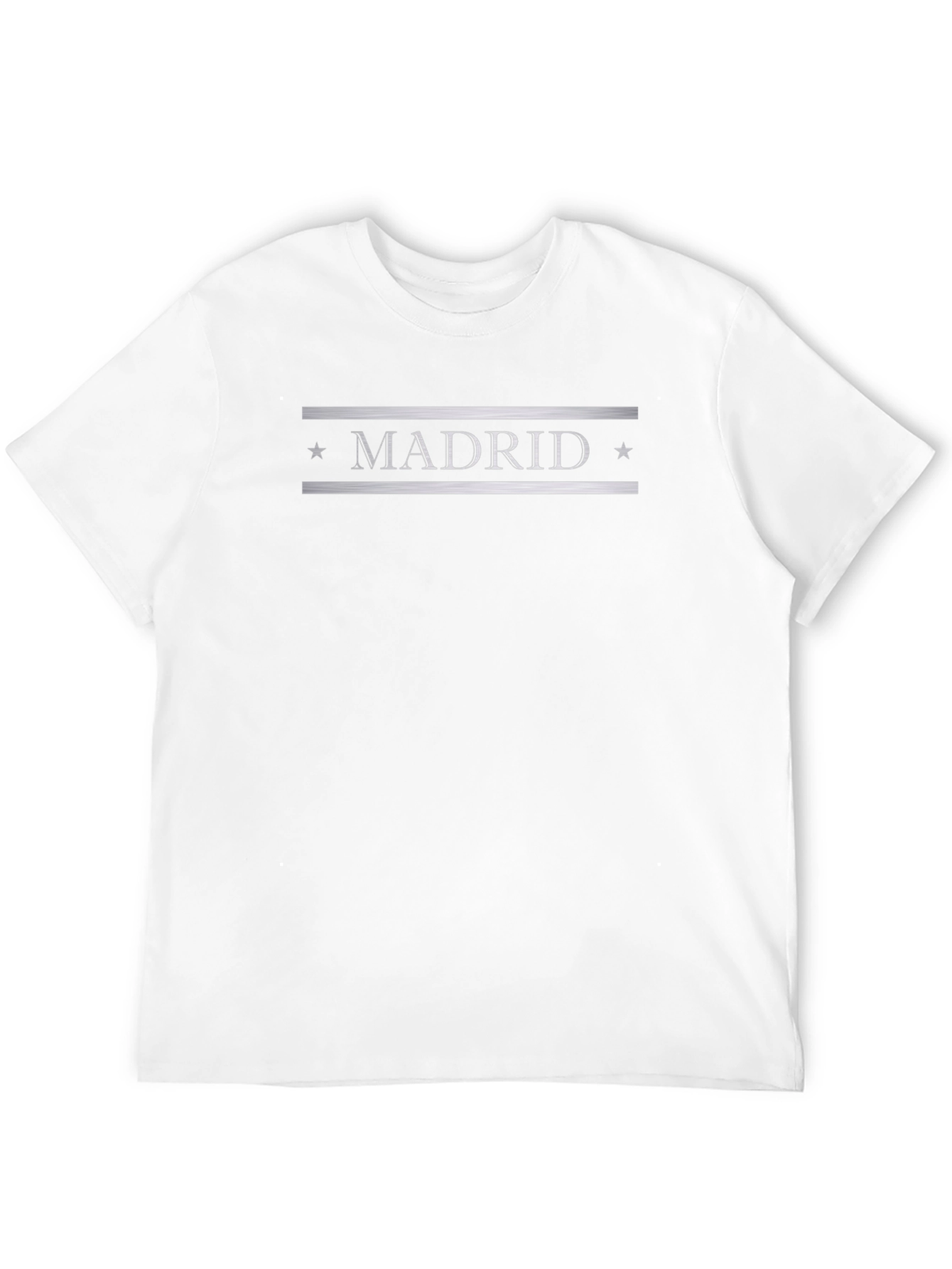 Madrid Graphic Tee - Stylish Black T-Shirt
