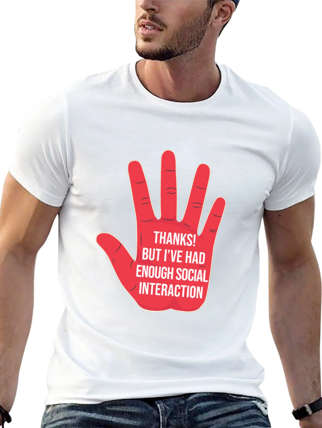 Socially Distant Graphic T-Shirt
