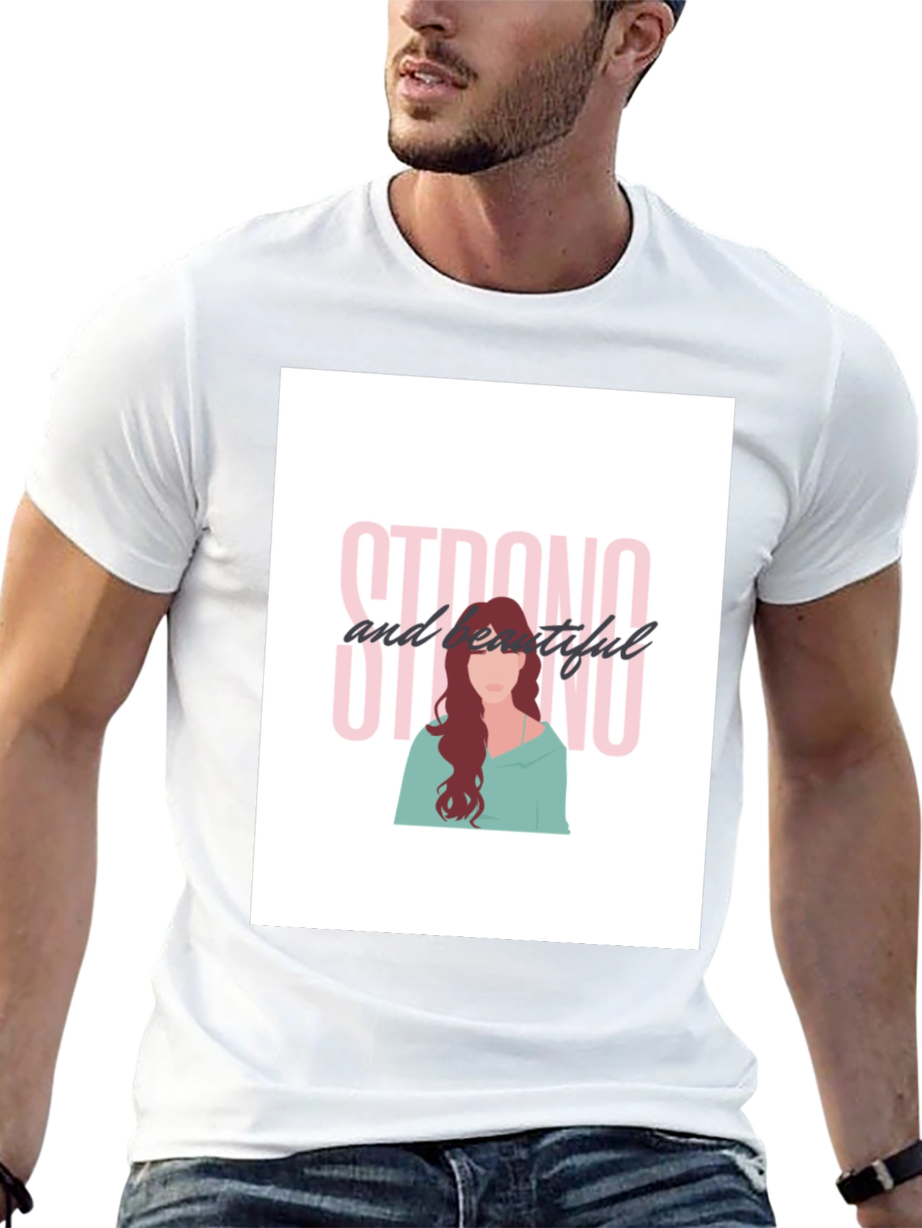 Strong and Beautiful Black T-Shirt