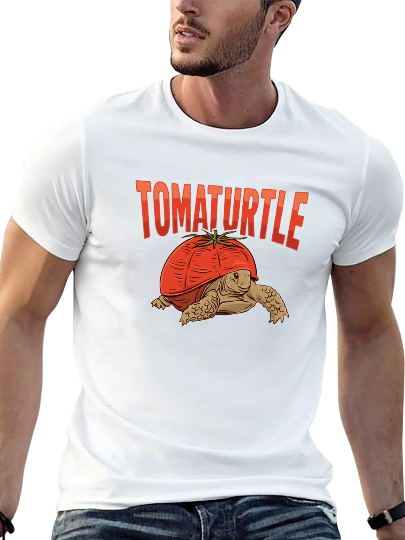 Tomaturtle T-Shirt - Funny Turtle Tomato Design