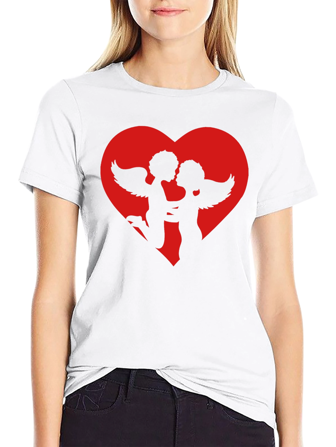 Cherub Valentines Day T-Shirt: Love & Angels