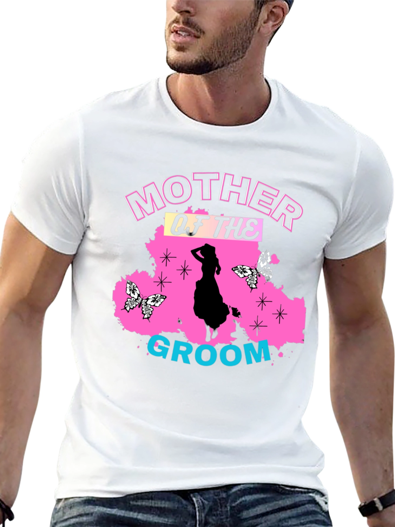 Mother of the Groom Black T-Shirt