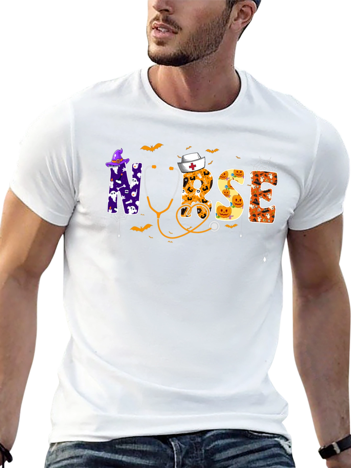 Halloween Nurse T-Shirt - Spooky Season Tee