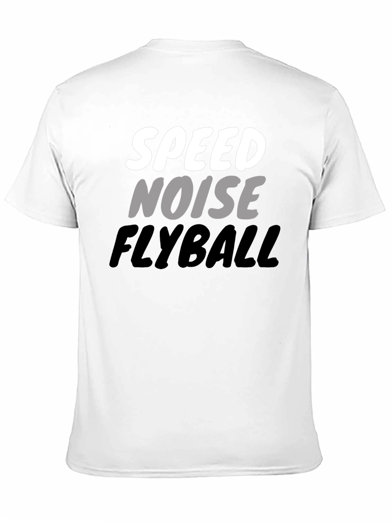 Speed Noise Flyball Black T-Shirt