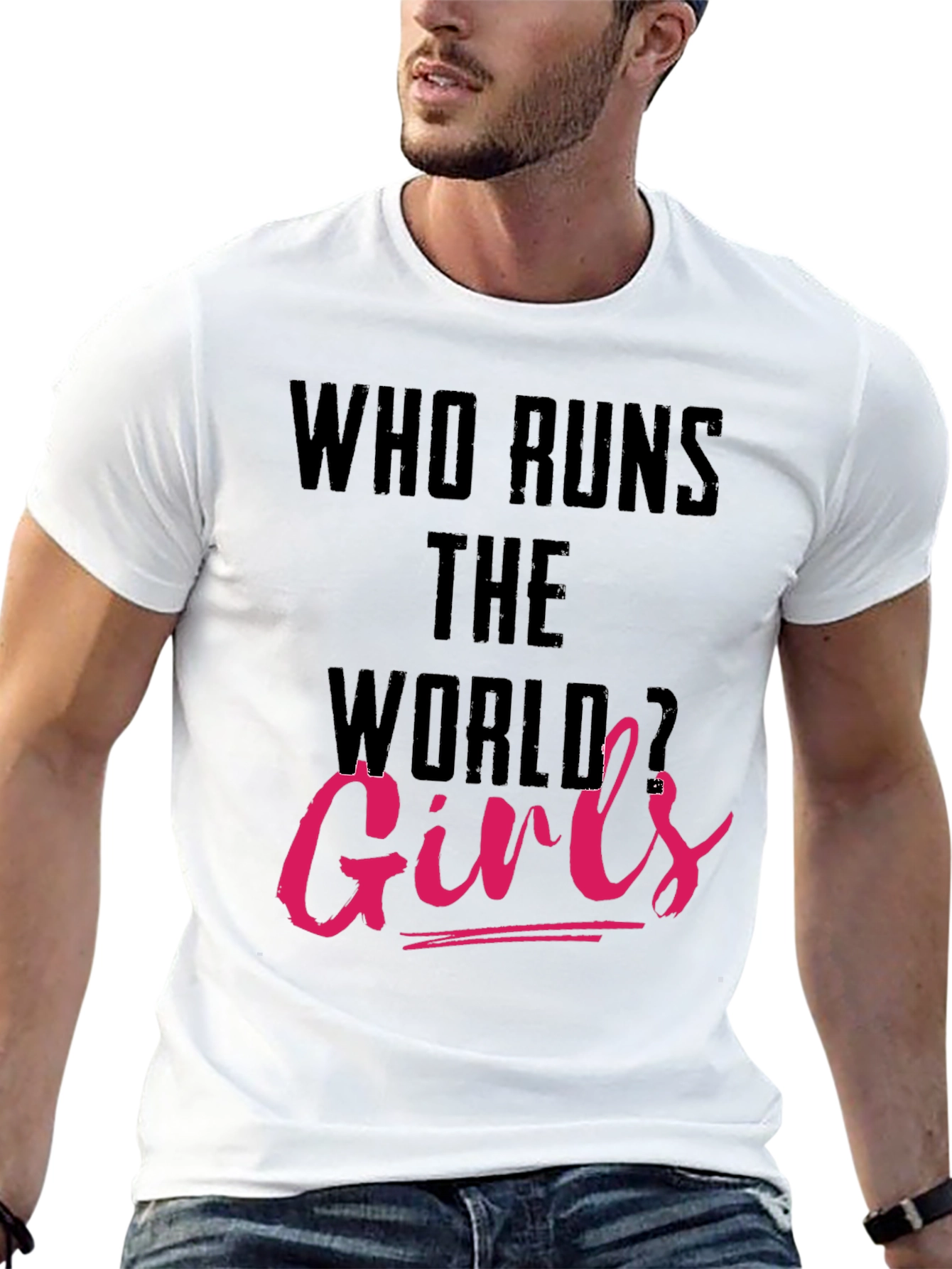 Who Runs The World Girls T-Shirt