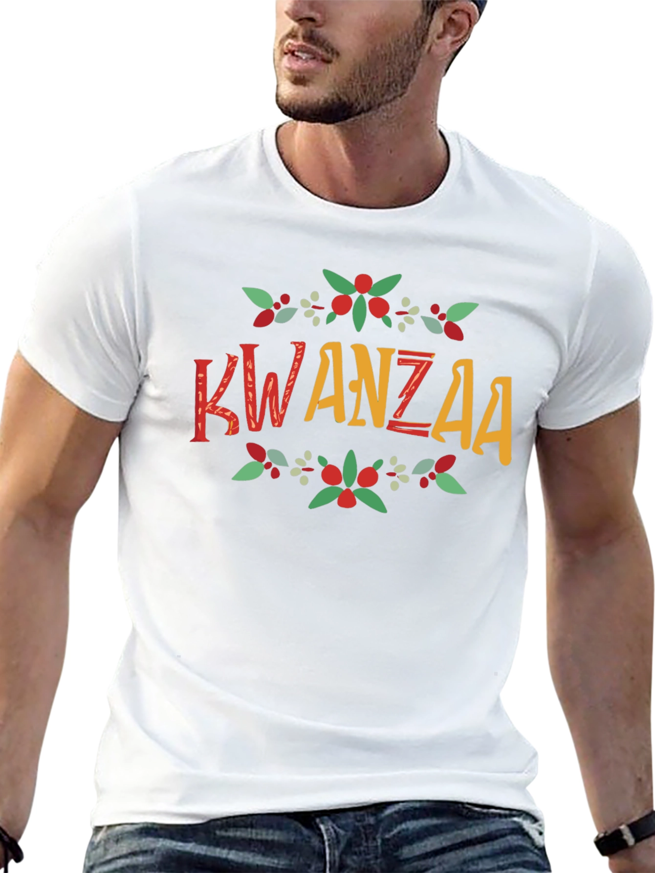 Kwanzaa Graphic Tee - Black