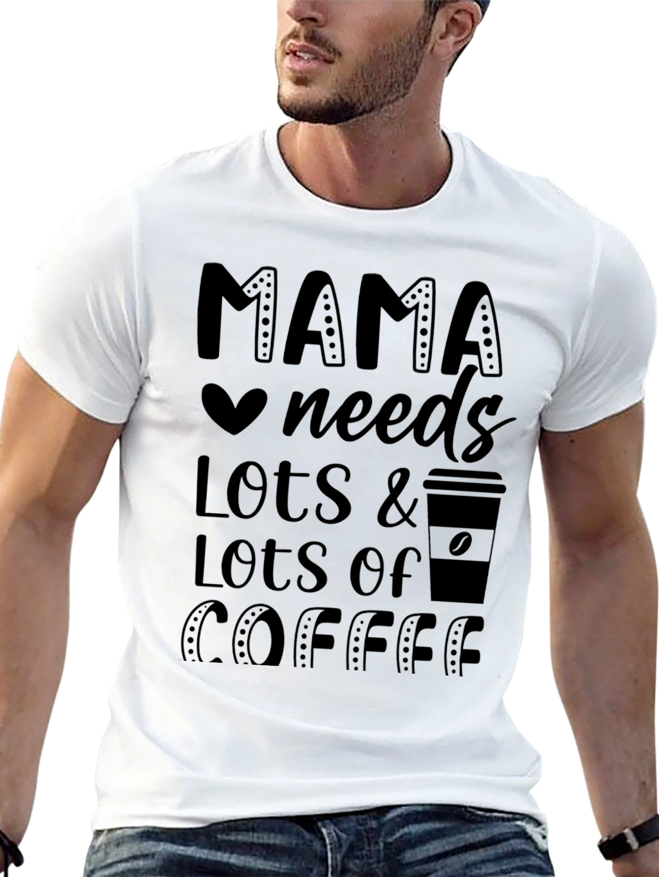 Mama Needs Coffee Graphic Tee