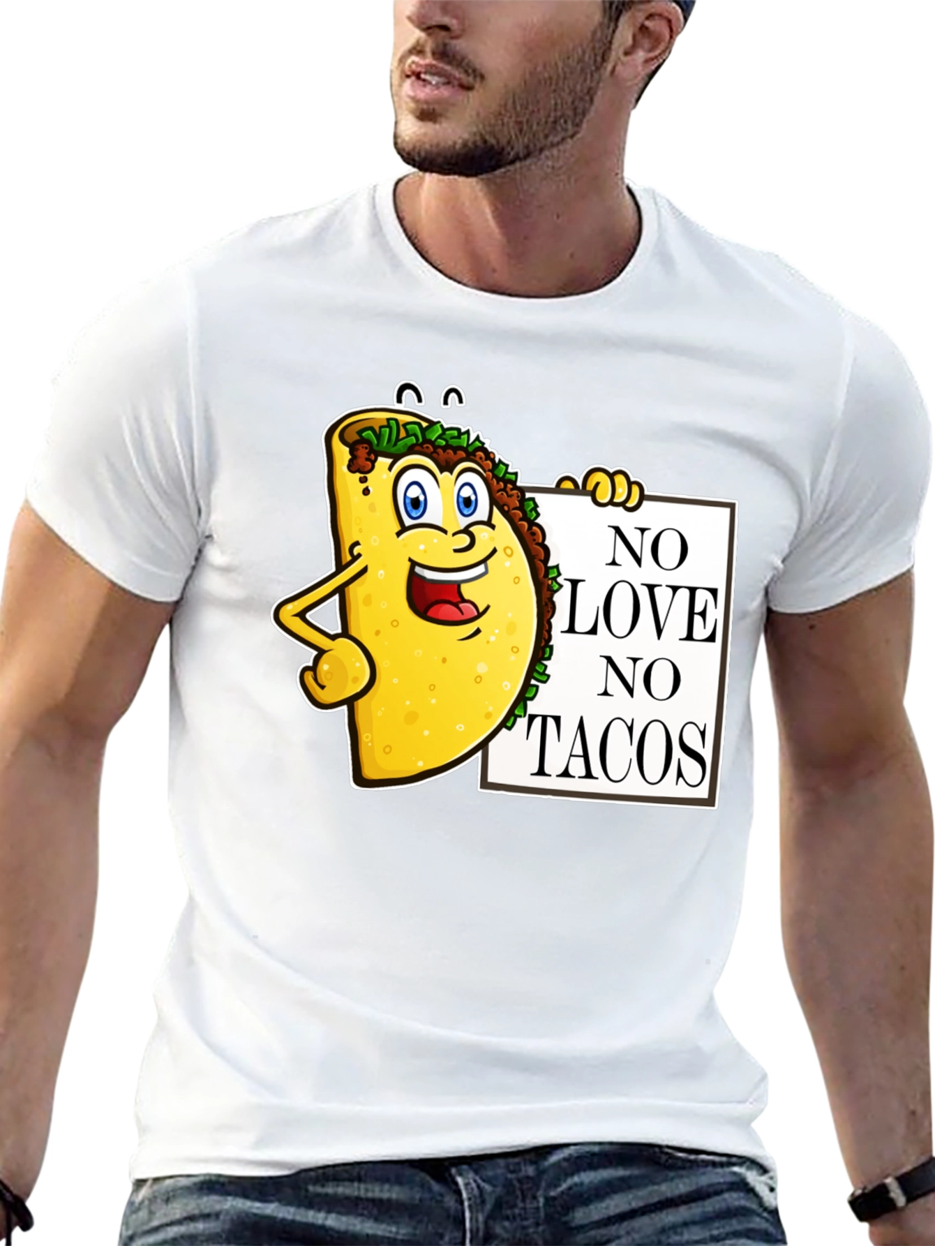 No Love No Tacos Graphic Tee