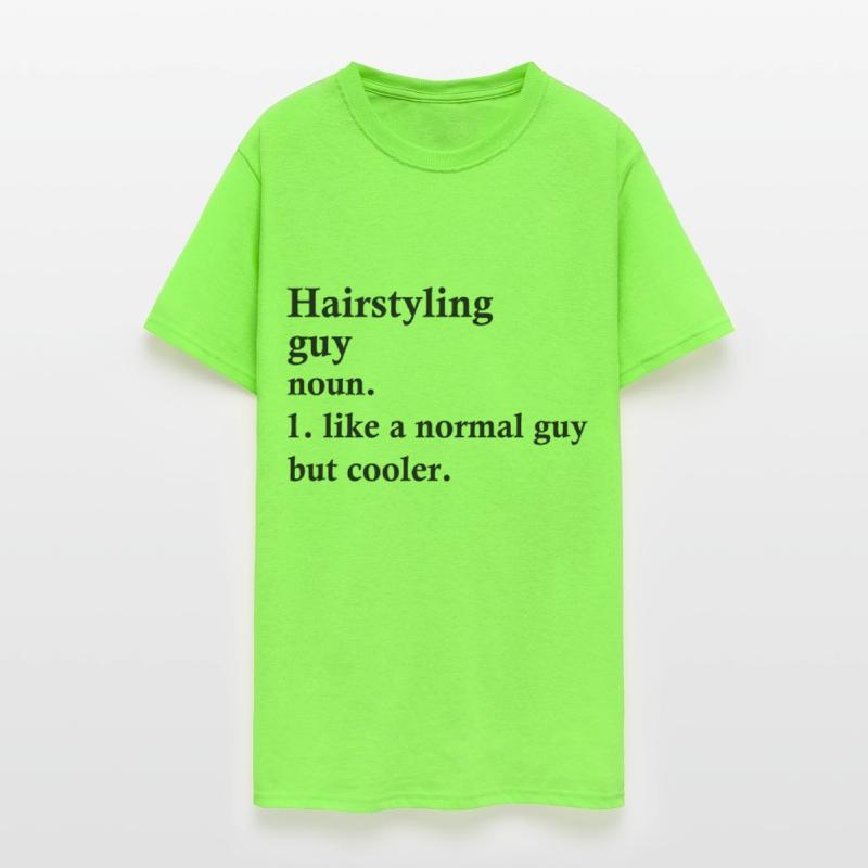 Hairstyling Guy Funny Hairstylist Definition