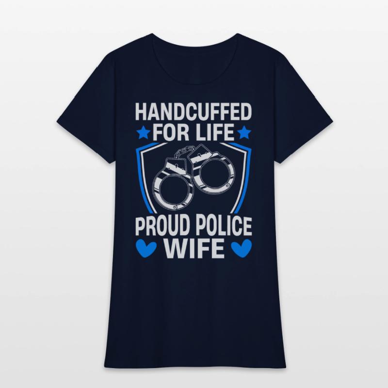 Handcuffed Life Police Wife Police Officer Law