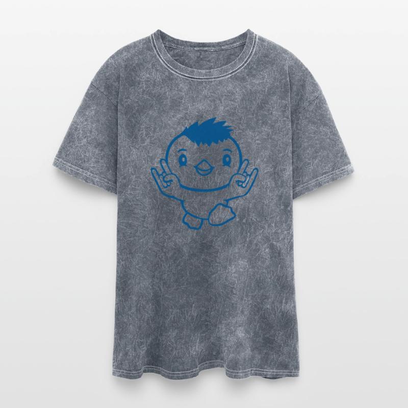 Heavy Metal Duck Bird Chick Rock Horn Hand Gesture