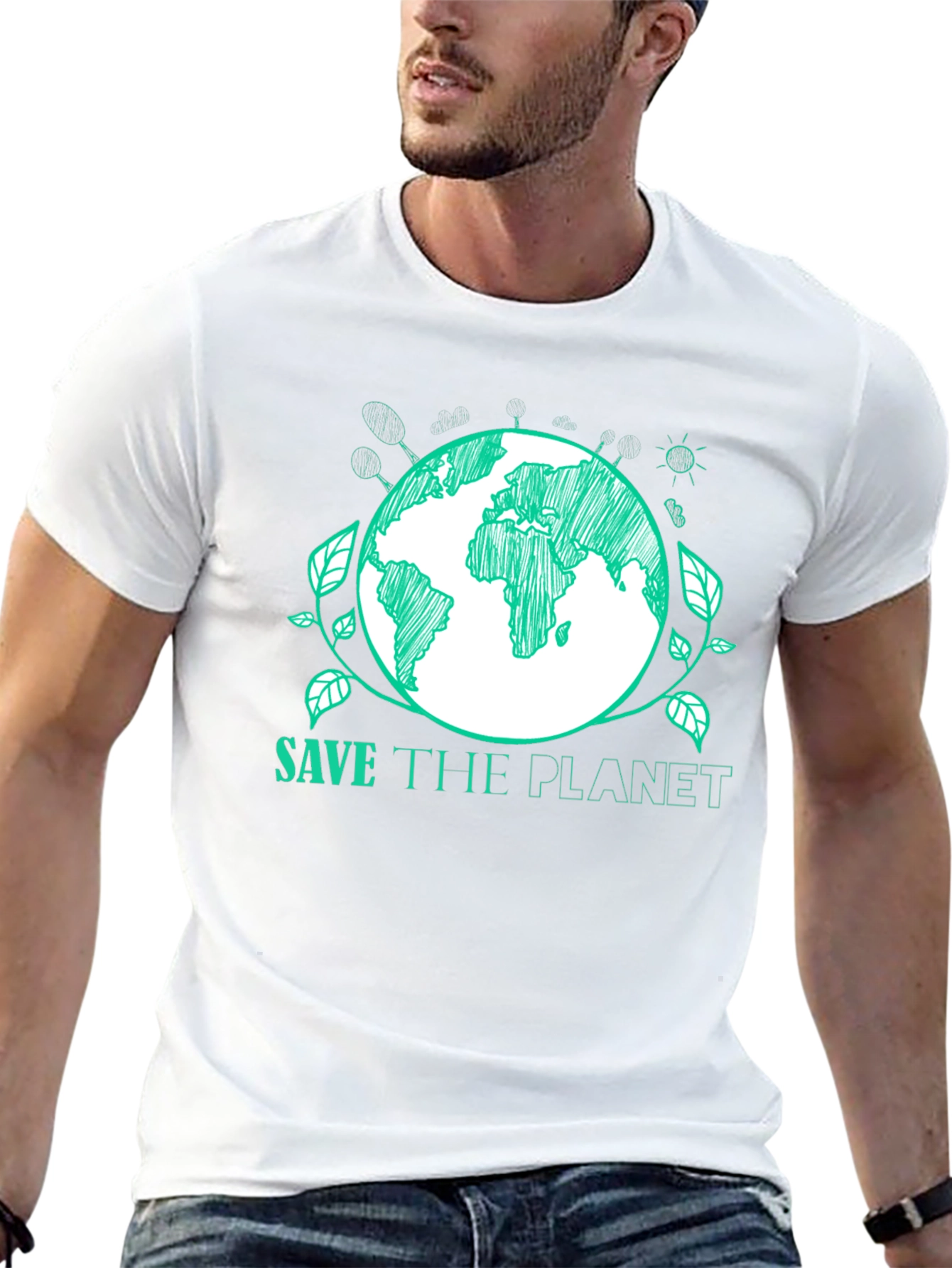 Save the Planet Graphic T-Shirt