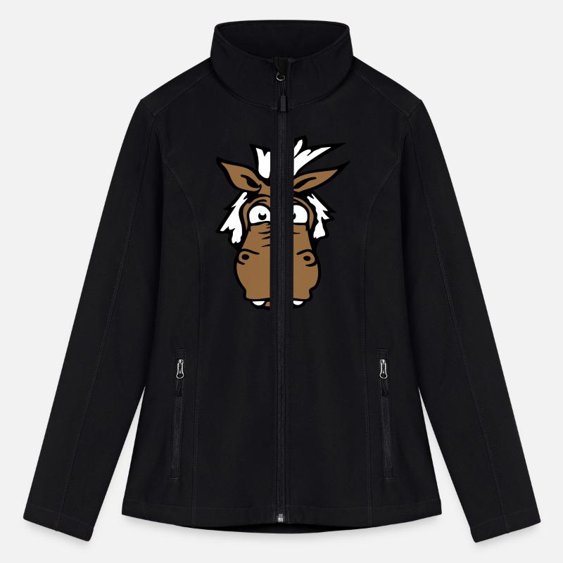 Horse Scared Afraid Fearful Funny Grimace Cartoon