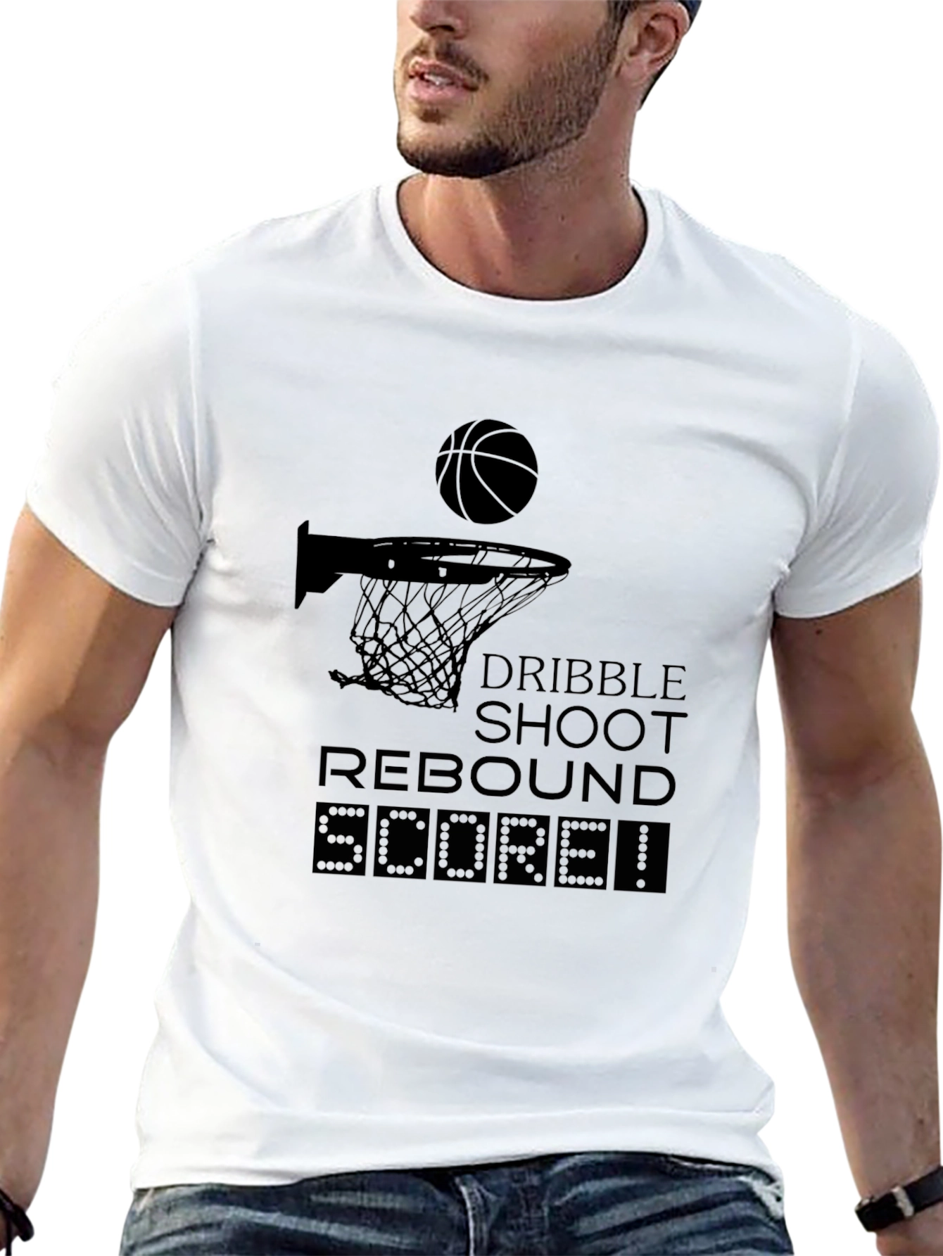 Basketball Graphic T-Shirt