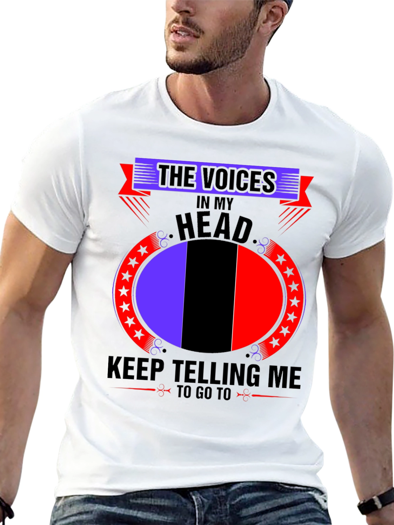 The Voices in My Head Graphic Tee