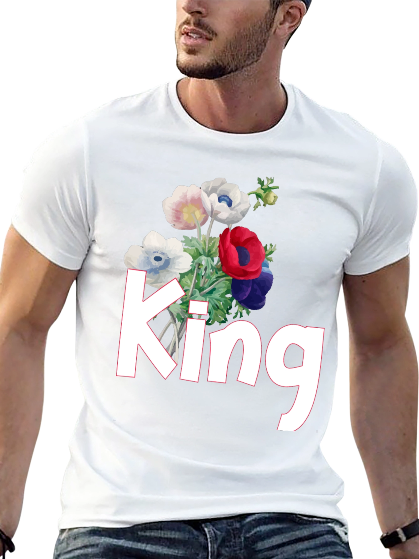 Floral King T-Shirt