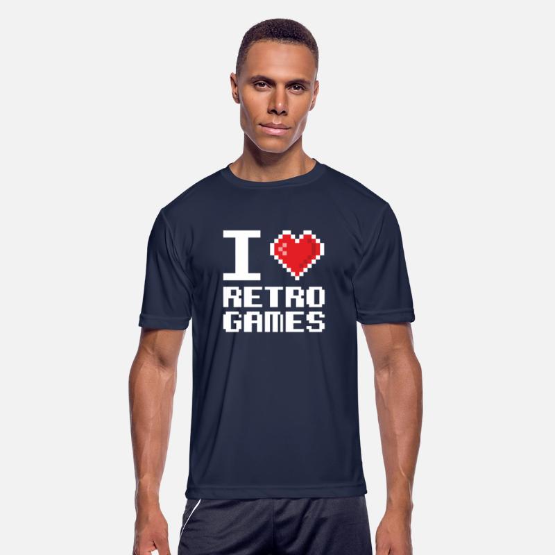 I love Retro Games Retrogaming Videogame