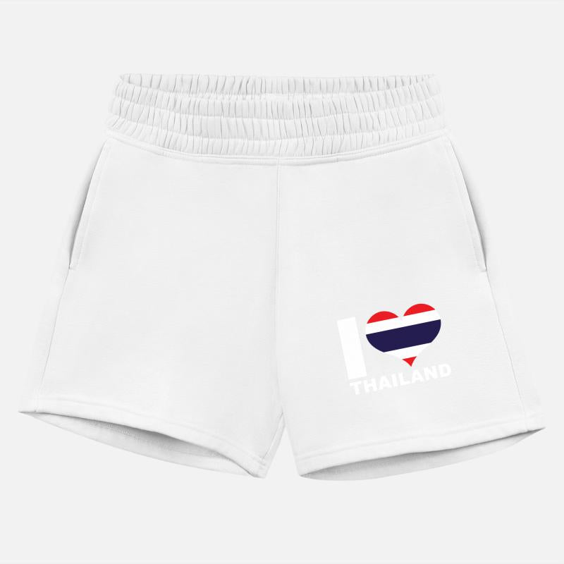 I Love Thailand Heart Flag Thailand