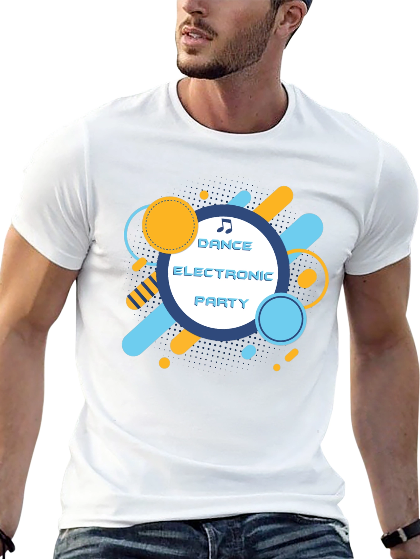 Dance Electronic Party Graphic T-Shirt