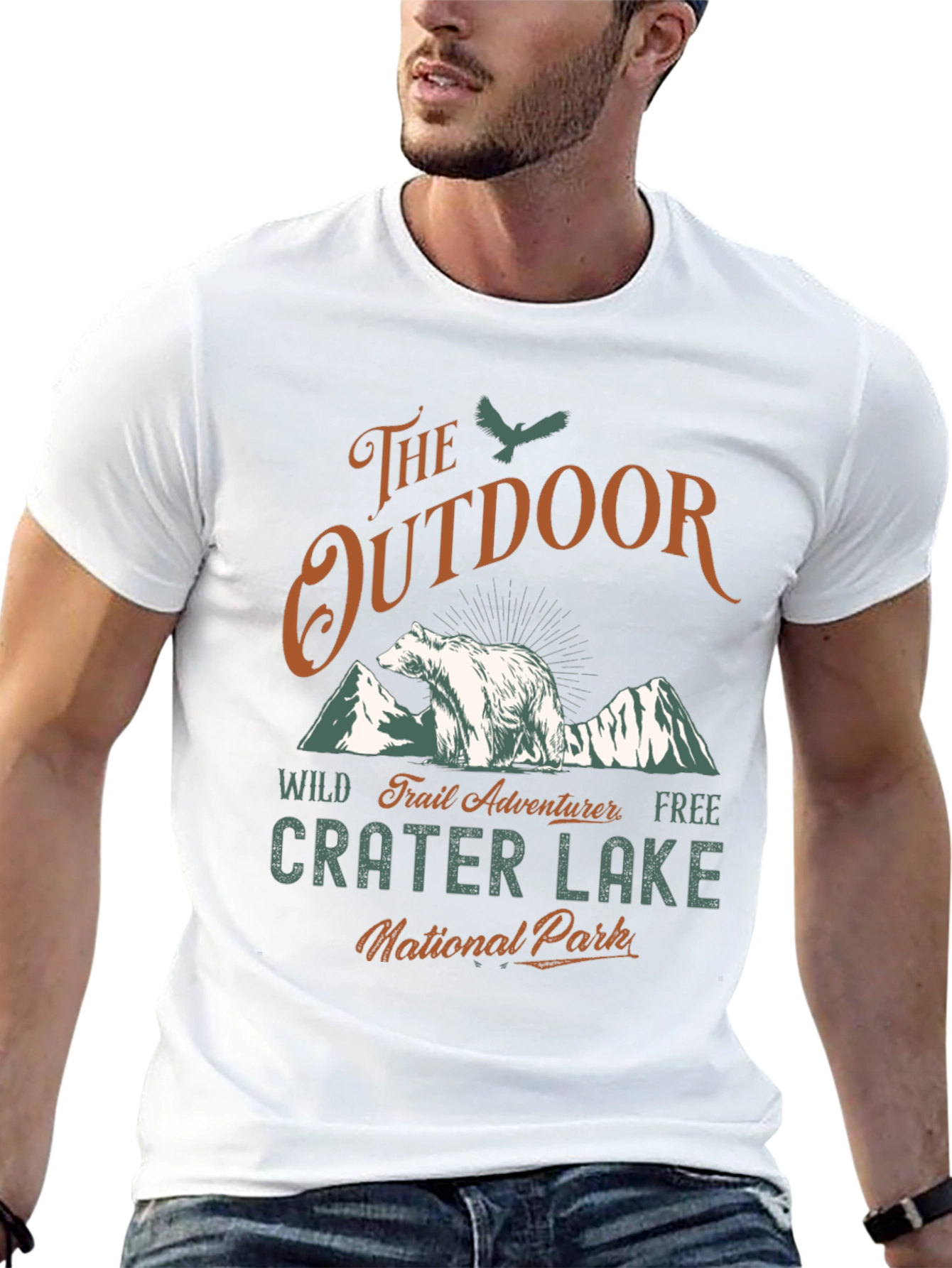 Crater Lake National Park Outdoor Adventure Tee