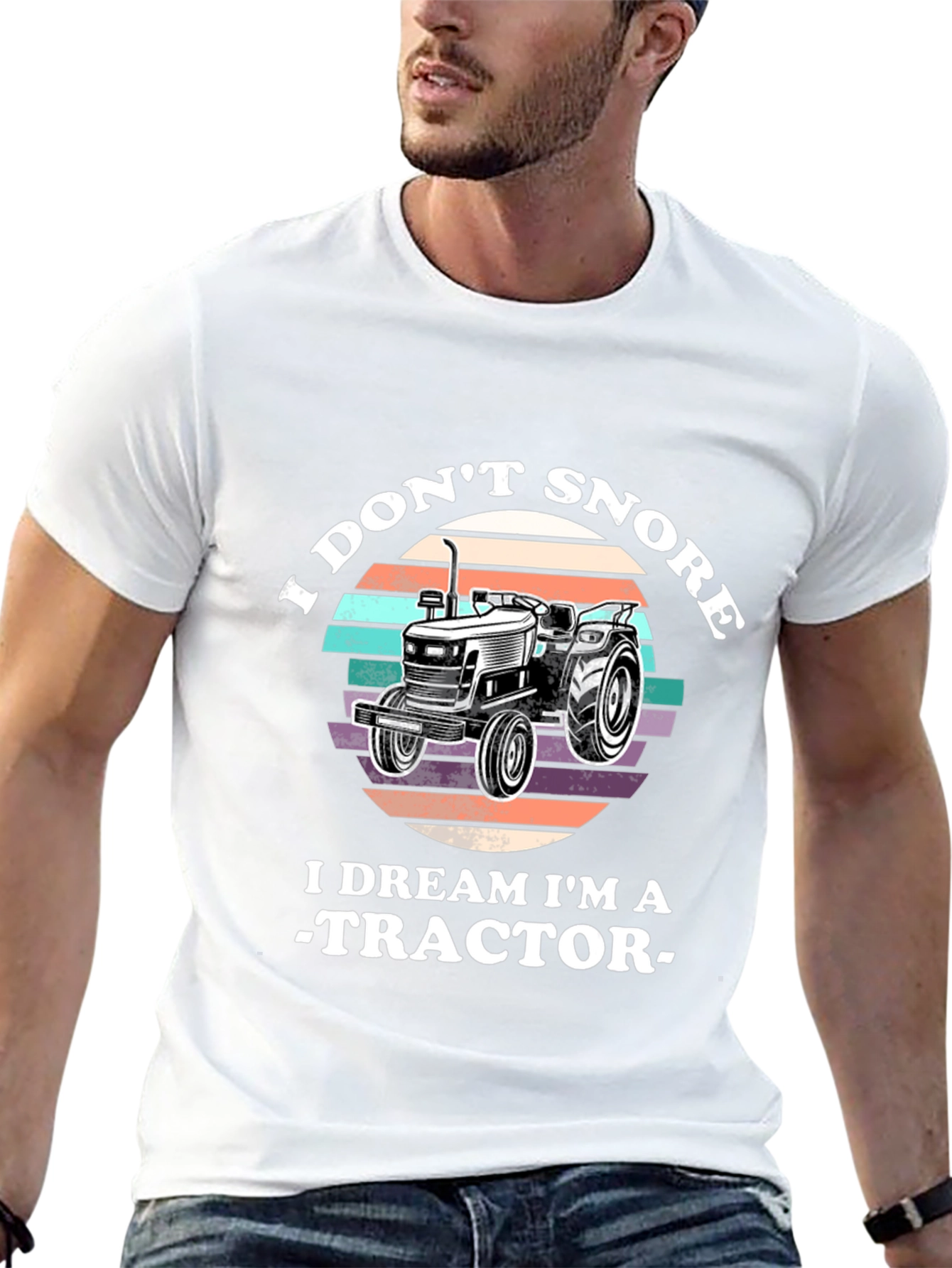 I Dont Snore Tractor T-Shirt