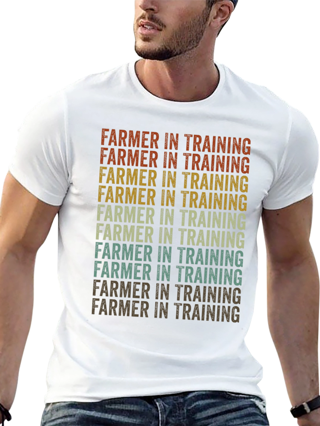 Farmer in Training Retro T-Shirt