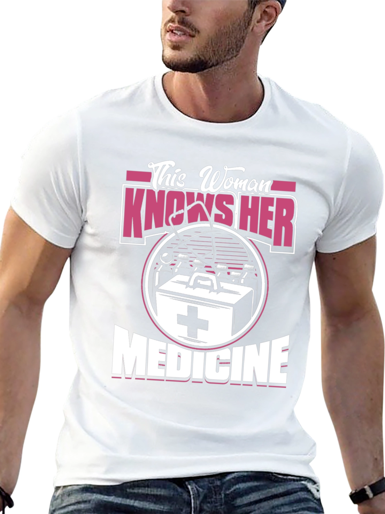 This Woman Knows Her Medicine Graphic T-Shirt