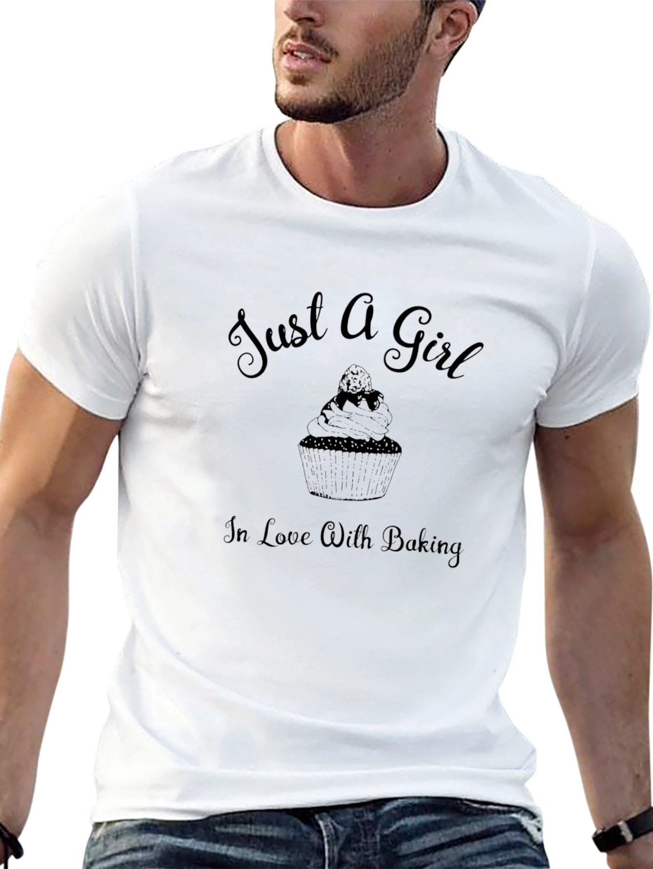 Just a Girl in Love With Baking T-Shirt