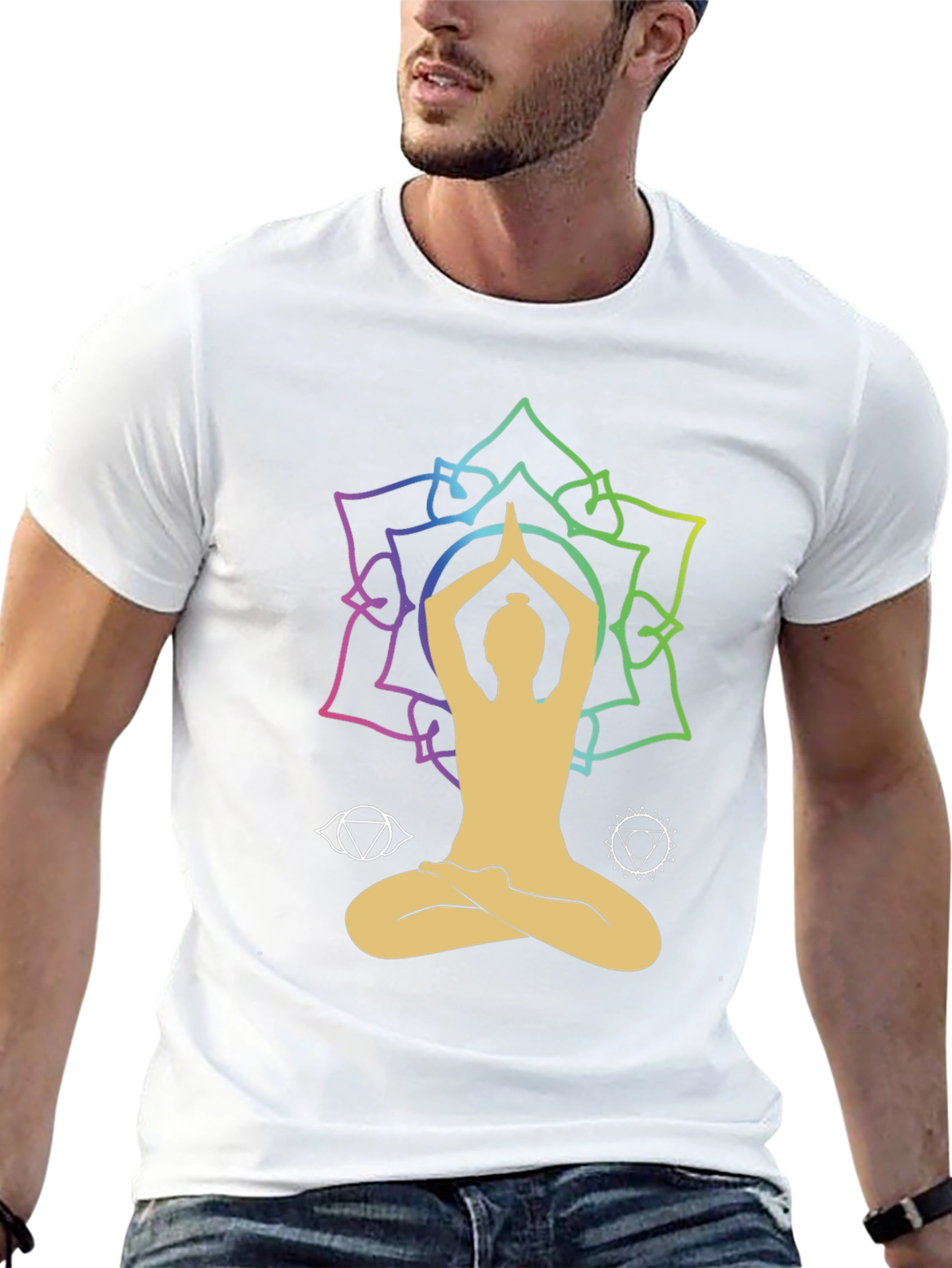 Yoga Lotus Chakra T-Shirt