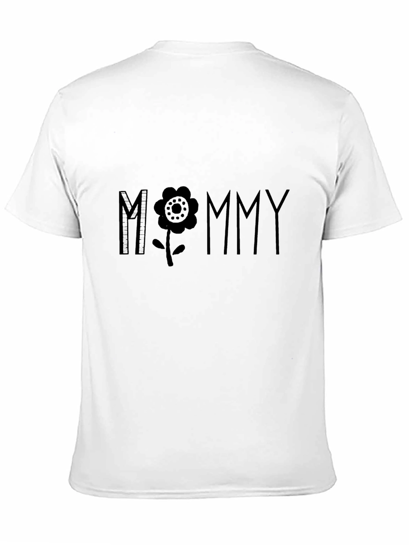 Mommy Graphic T-Shirt - Black Casual Tee