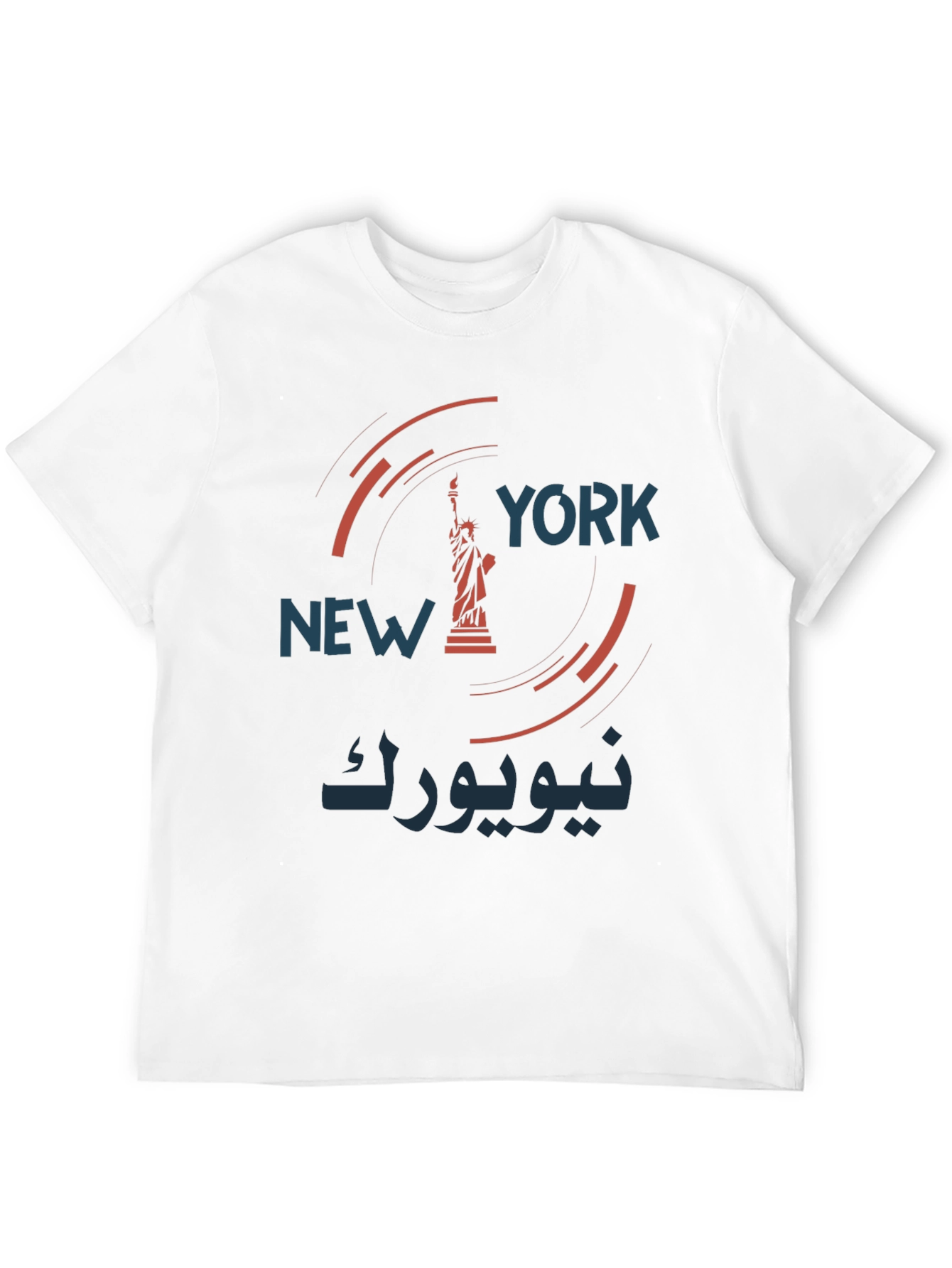 New York Statue of Liberty Graphic T-Shirt
