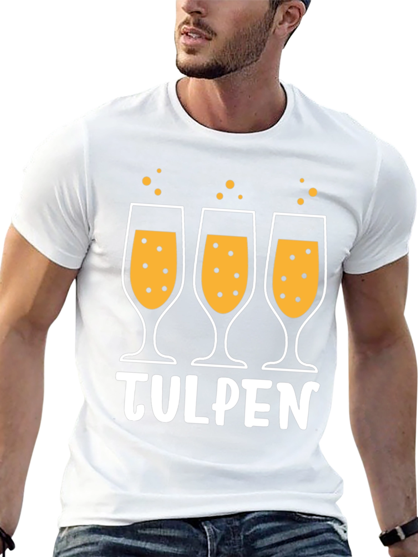 TULPEN Graphic T-Shirt - Fun Party Tee