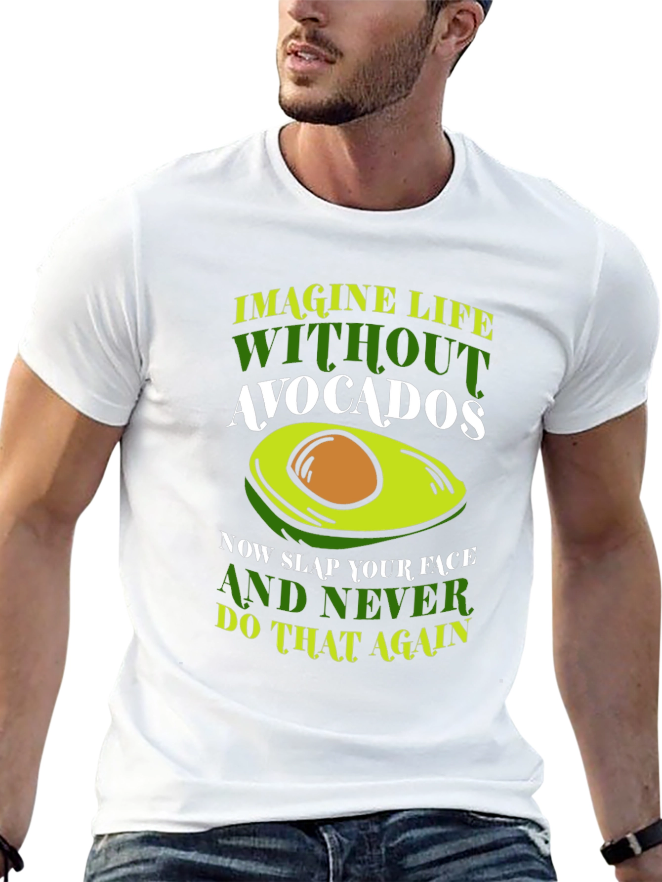 Avocado Lovers T-Shirt: Imagine Life Without Avocados