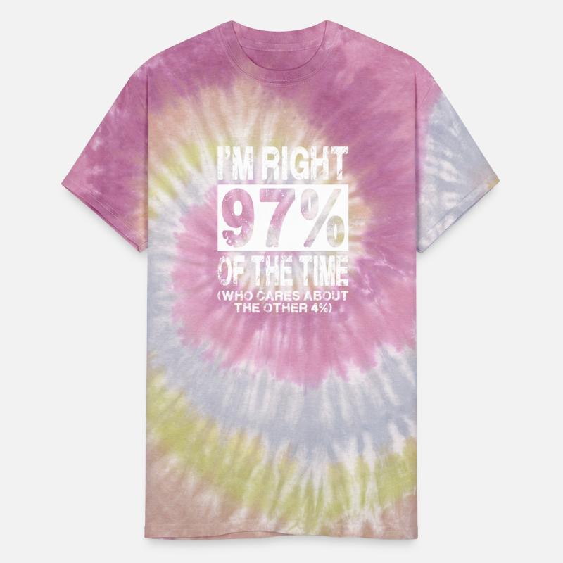 I'm Right 97% Of The Time (Who Cares About The 4%)