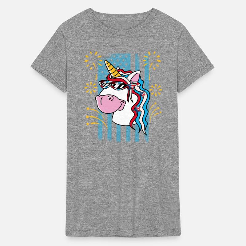 Independence Day Americorn Unicorn USA Party