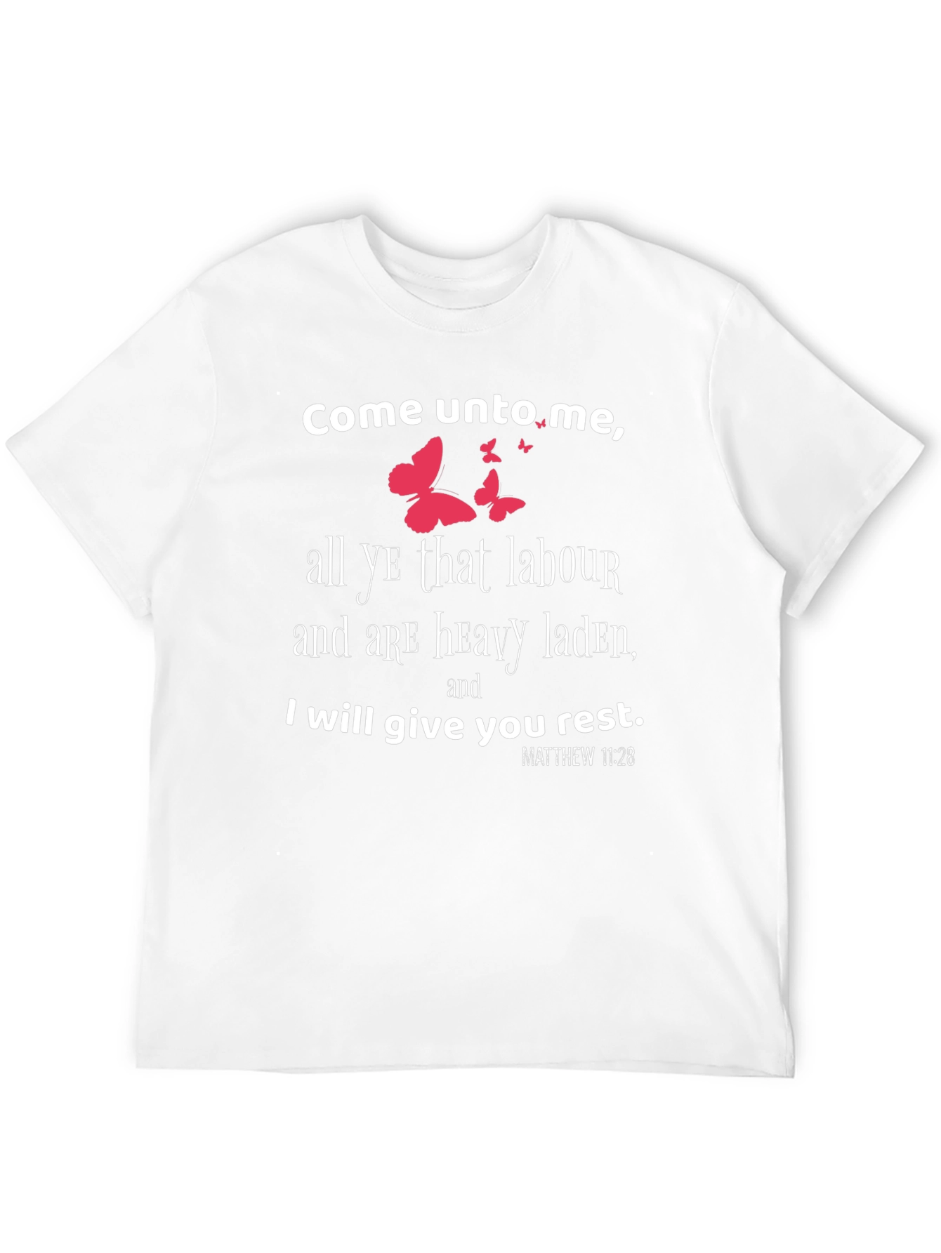 Come Unto Me T-Shirt | Christian Apparel
