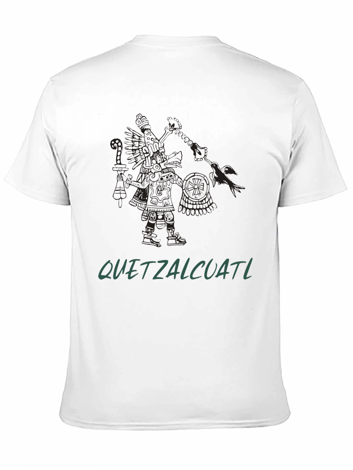 Quetzalcoatl T-Shirt - Aztec Serpent God Tee