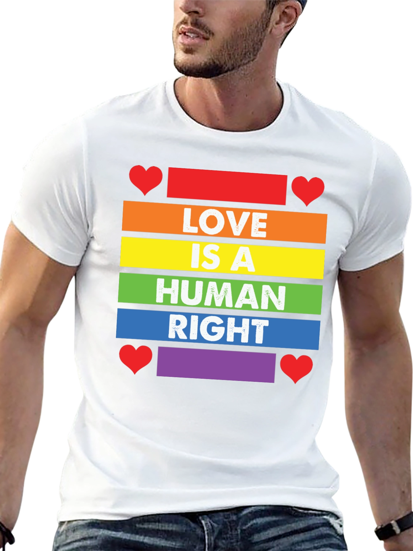Love is a Human Right Pride T-Shirt