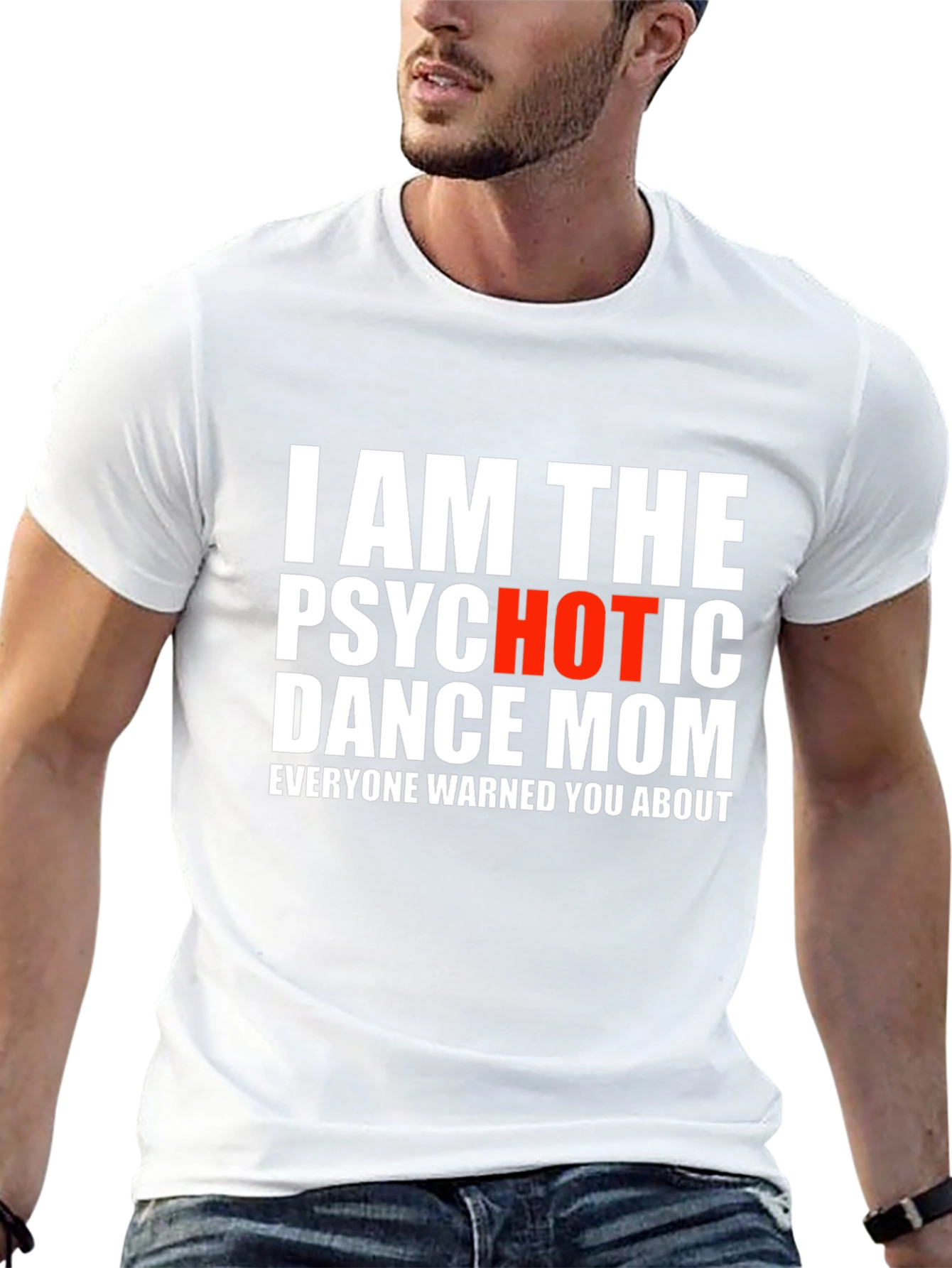 Psychotic Dance Mom Graphic Tee - Black