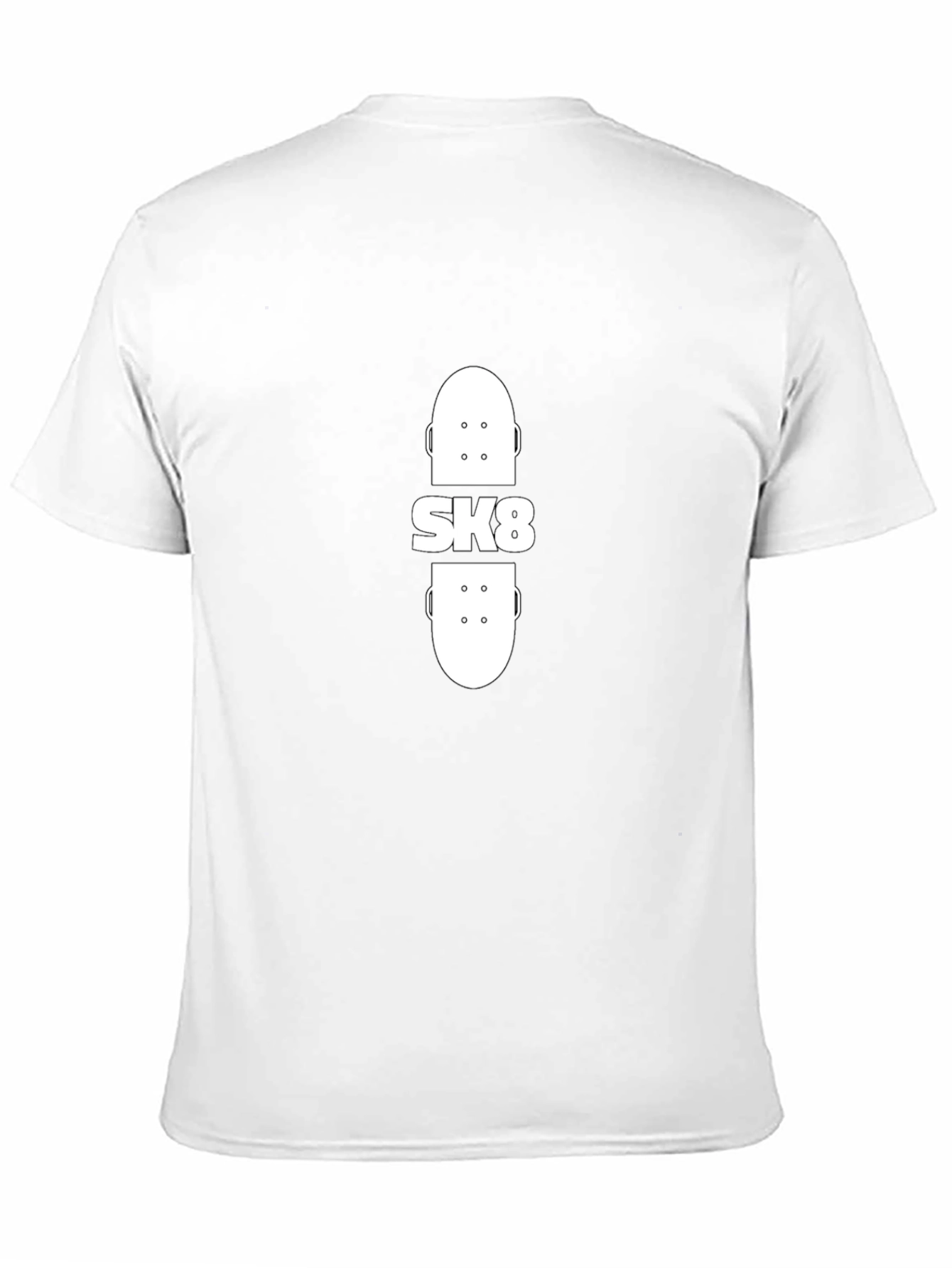 SK8 Skateboard T-Shirt - Cool Skateboarding Apparel