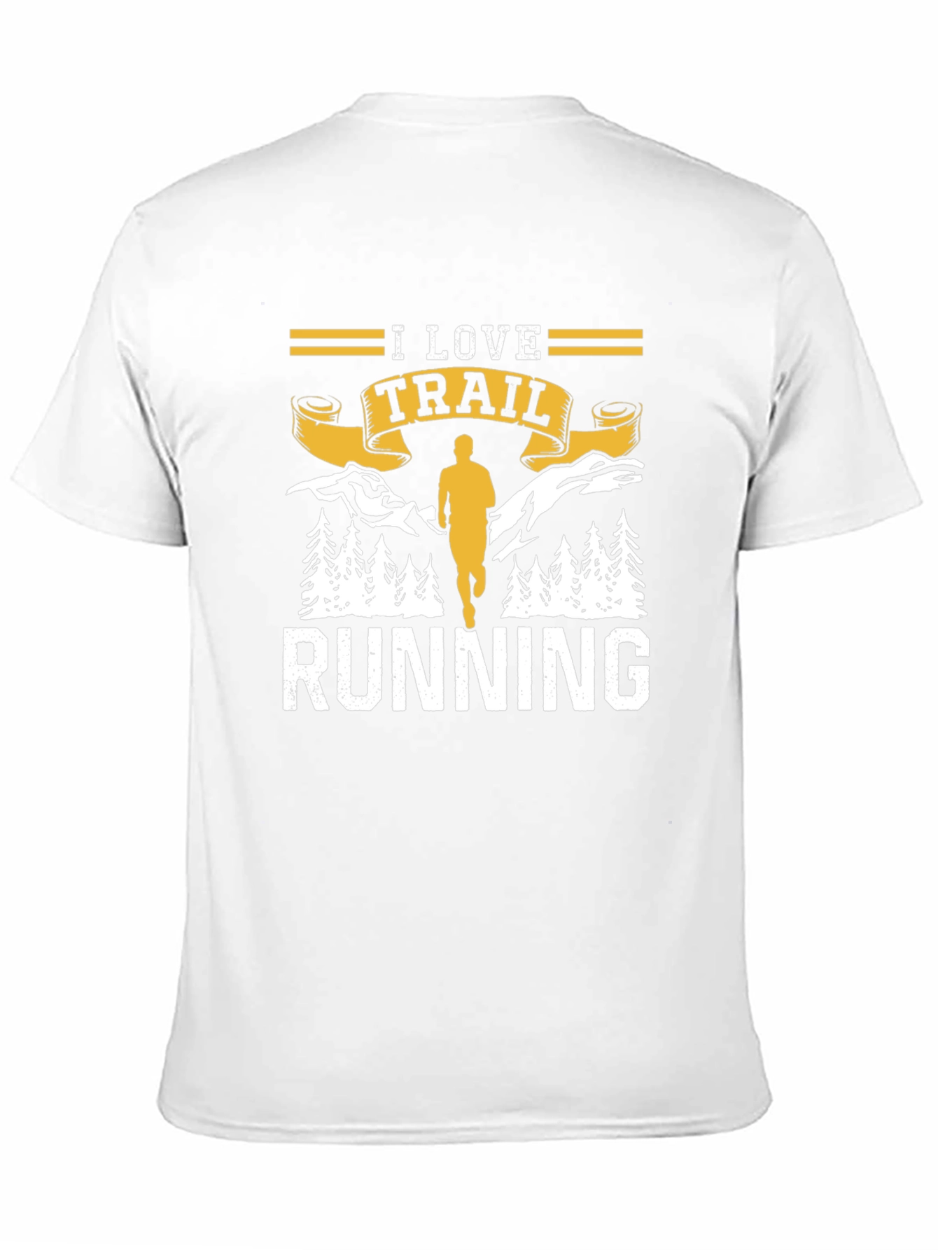 I Love Trail Running Graphic Tee