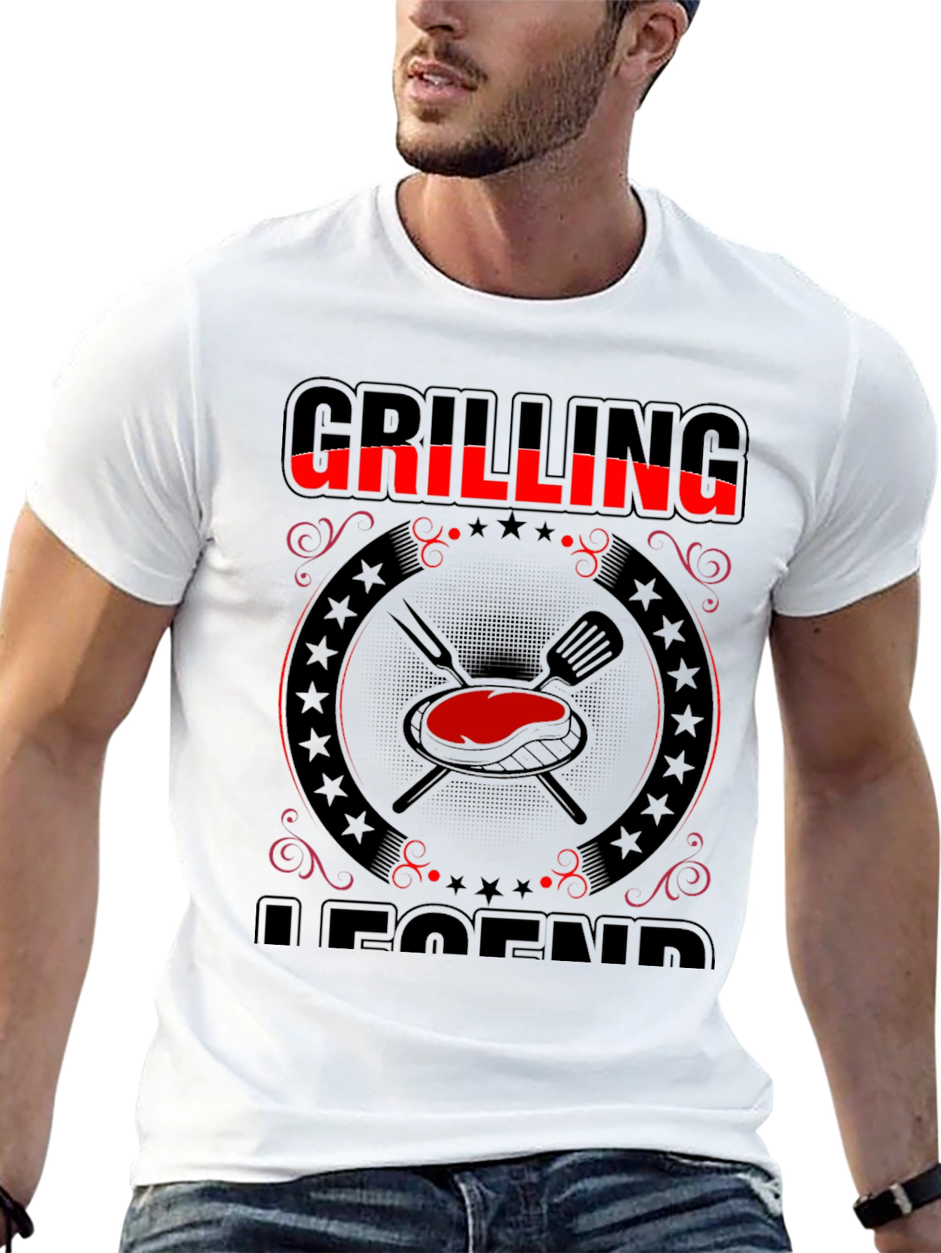 Grilling Legend T-Shirt - BBQ Master Tee