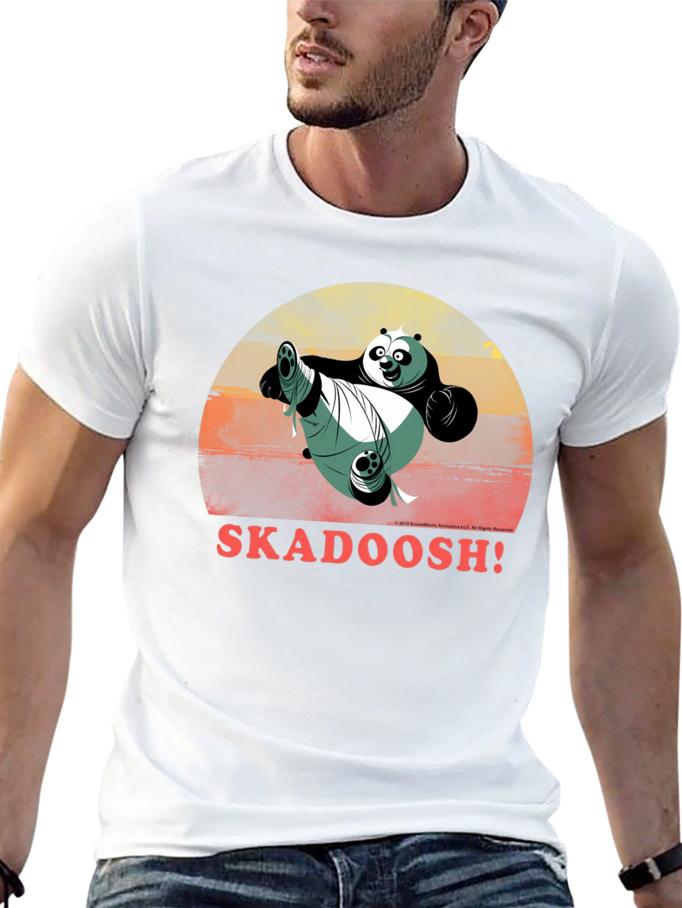 Kung Fu Panda Skadoosh! Mens T-Shirt