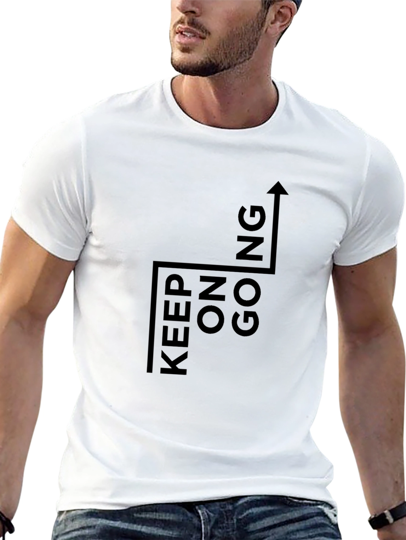 Keep On Going Graphic Tee
