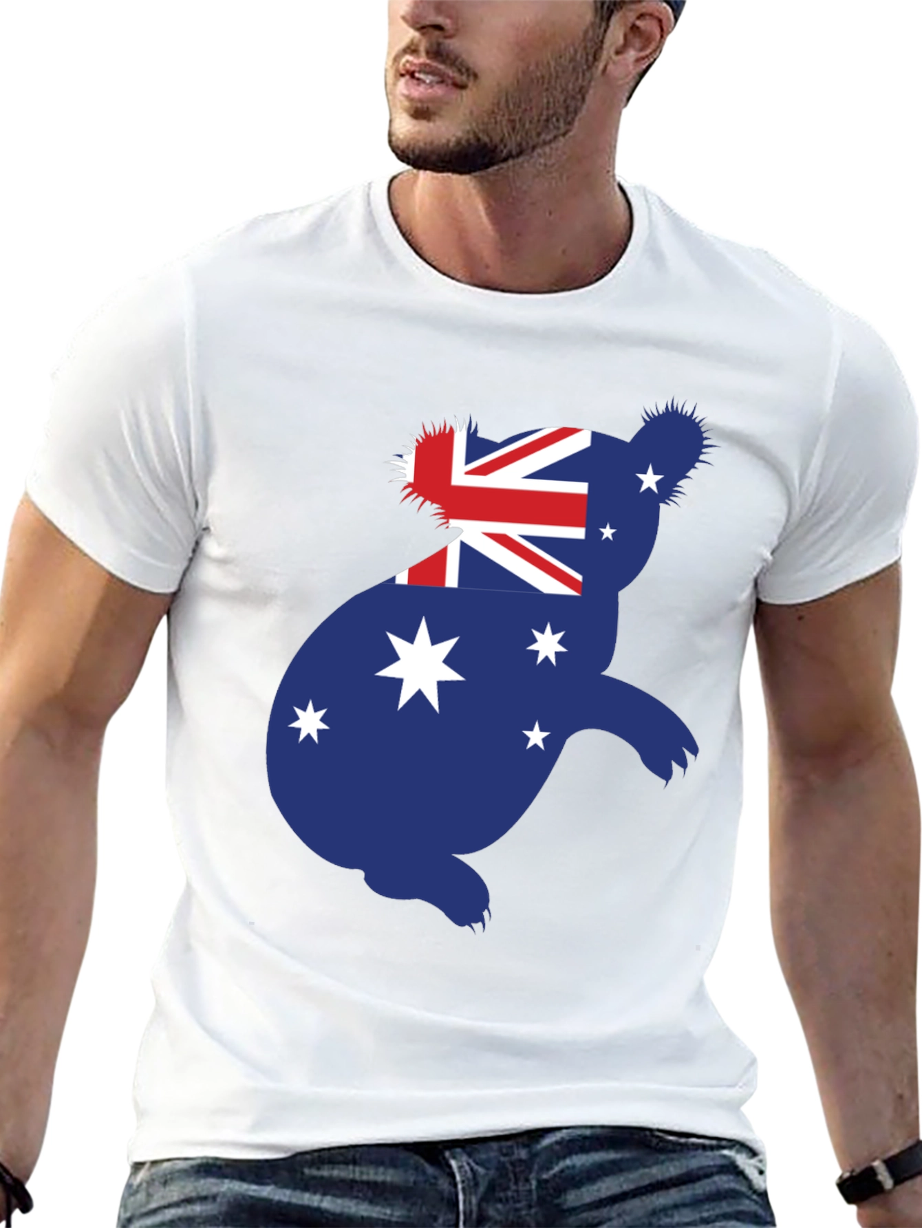 Australia Koala Flag Graphic T-Shirt