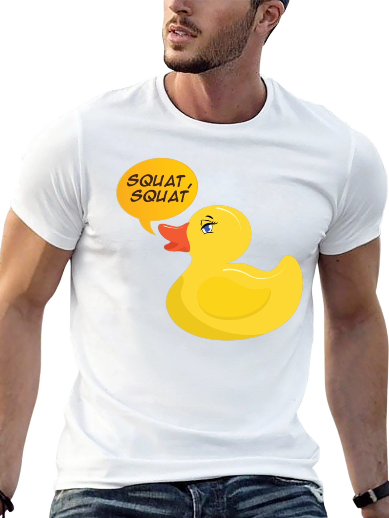 Squat Duck Graphic Tee
